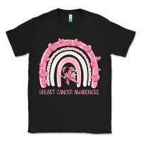 Black breast cancer  awareness rainbow Classic Tee - MaliasSmallBusiness