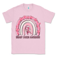 Bubblegum Pink breast cancer  awareness rainbow Classic Tee - MaliasSmallBusiness