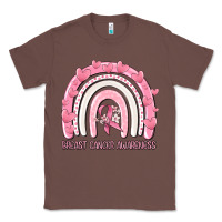 Chestnut breast cancer  awareness rainbow Classic Tee - MaliasSmallBusiness
