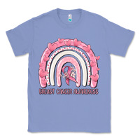 Colony Blue breast cancer  awareness rainbow Classic Tee - MaliasSmallBusiness