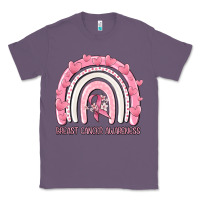 Lavender breast cancer  awareness rainbow Classic Tee - MaliasSmallBusiness