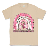 Mushroom breast cancer  awareness rainbow Classic Tee - MaliasSmallBusiness