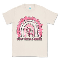 Natural breast cancer  awareness rainbow Classic Tee - MaliasSmallBusiness