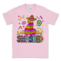 Bubblegum Pink Let's Get Smashed Classic Tee - CowhideDigitalArt