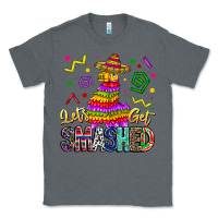 Charcoal Heather Let's Get Smashed Classic Tee - CowhideDigitalArt