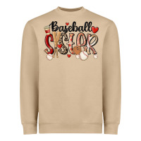 Mushroom baseball sister Heavyweight Sweatshirt - MaliasSmallBusiness
