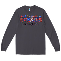 Smoke 4th of july nursing administrator Long Sleeve Tee - NancyCooperArtShop