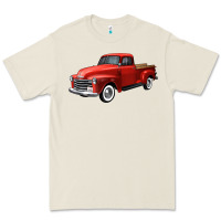 Bone western red truck right 34 view Premium Tee - FaDigitalArtStudio