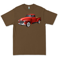 Cacao western red truck right 34 view Premium Tee - FaDigitalArtStudio
