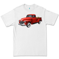 White western red truck right 34 view Premium Tee - FaDigitalArtStudio