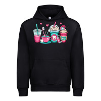 Black dentist coffee cups Urban Hoodie - OliviaCreatesArt