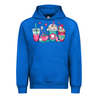 Cobalt dentist coffee cups Urban Hoodie - OliviaCreatesArt