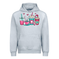 Heather Grey dentist coffee cups Urban Hoodie - OliviaCreatesArt
