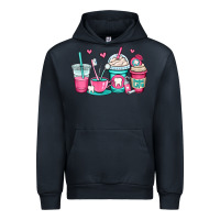 Navy dentist coffee cups Urban Hoodie - OliviaCreatesArt