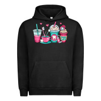 Pigment Black dentist coffee cups Urban Hoodie - OliviaCreatesArt