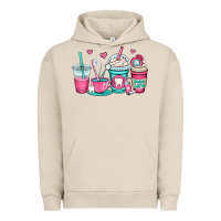 Pigment French Oak dentist coffee cups Urban Hoodie - OliviaCreatesArt