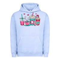 Pigment Grape Ice dentist coffee cups Urban Hoodie - OliviaCreatesArt