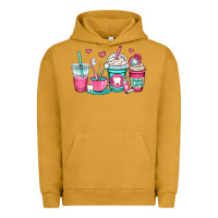 Pigment Peanut Butter dentist coffee cups Urban Hoodie - OliviaCreatesArt
