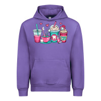 Tulip dentist coffee cups Urban Hoodie - OliviaCreatesArt