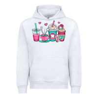 White dentist coffee cups Urban Hoodie - OliviaCreatesArt