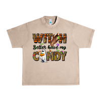French Oak Witch better have my candy Urban Heavy Tee - NancyCooperArtShop
