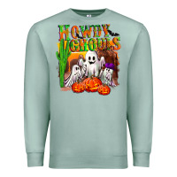 Seafoam Howdy ghouls Premium Sweatshirt - NancyCooperArtShop