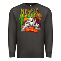 Smoke Howdy ghouls Premium Sweatshirt - NancyCooperArtShop
