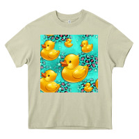 Rubber Duck Seamless Pattern Heavy Core Tee | Teevron