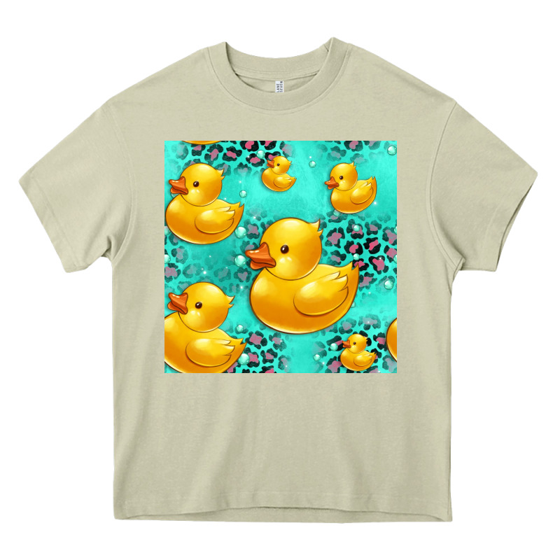 Rubber Duck Seamless Pattern Heavy Core Tee by HRA Design Shop | Teevron