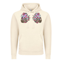 Vintage Artic easter hands skeleton Vintage Hoodie - Jasminsmagicworld