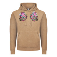 Vintage Coffee easter hands skeleton Vintage Hoodie - Jasminsmagicworld