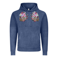Easter Hands Skeleton Vintage Hoodie | Teevron