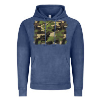 Vintage Denim camouflage background Vintage Hoodie - BarkalooDesign