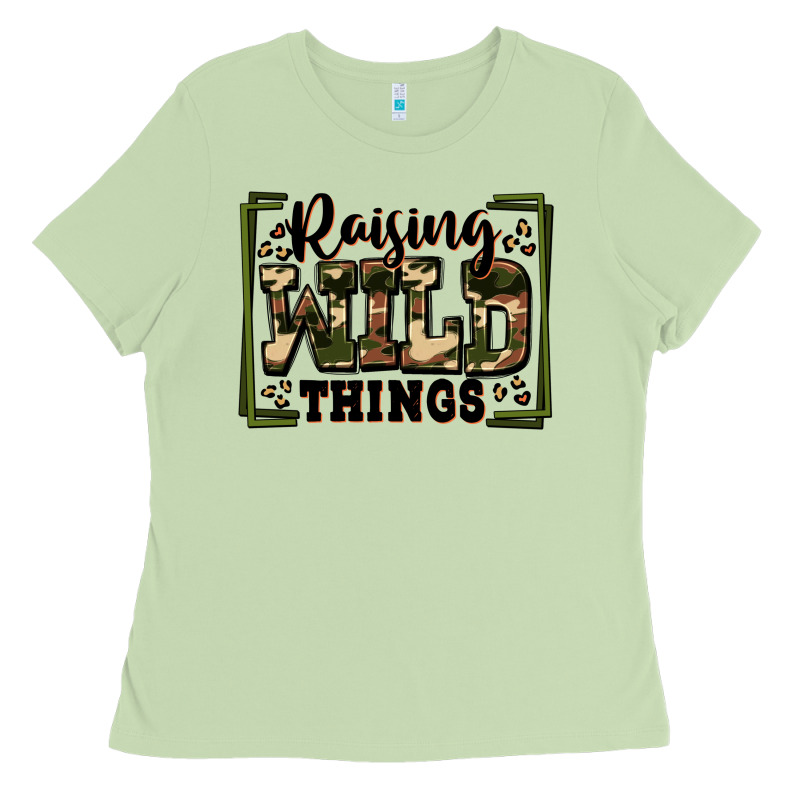Raising Wild Things Ladies Tee by Zillion Design Studio | Teevron
