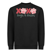 Xoxo Hugs And Kisses Heavyweight Sweatshirt | Teevron