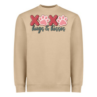 Mushroom xoxo hugs and kisses Heavyweight Sweatshirt - MaliasSmallBusiness