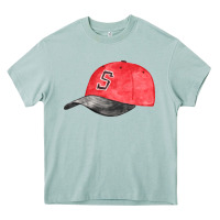 Arona red softball cap fa element Heavy Core Tee - FaDigitalArtStudio