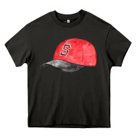 Red Softball Cap Fa Element Heavy Core Tee | Teevron