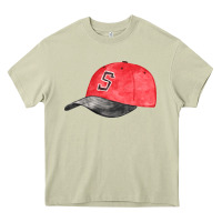 Mossy red softball cap fa element Heavy Core Tee - FaDigitalArtStudio