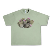 Oil Green cob beehive cactus Urban Heavy Tee - LillyAllenDesigns