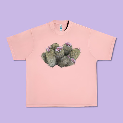 Cob Beehive Cactus Urban Heavy Tee Designed By Lillyallendesigns