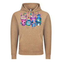 Vintage Coffee stitch coffee Vintage Hoodie - Jasminsmagicworld