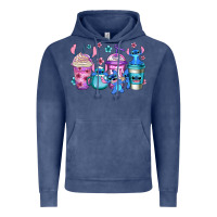 Vintage Denim stitch coffee Vintage Hoodie - Jasminsmagicworld