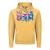 Vintage Mustard stitch coffee Vintage Hoodie - Jasminsmagicworld