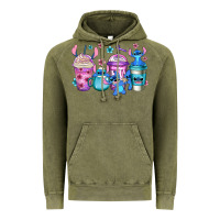 Vintage Olive stitch coffee Vintage Hoodie - Jasminsmagicworld