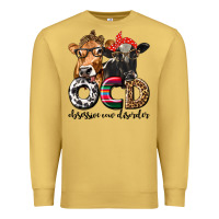 Antique Gold OCD Obsessive Cow Disorder Premium Sweatshirt - texasbilliewilder