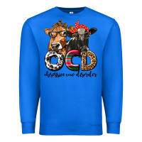 True Royal OCD Obsessive Cow Disorder Premium Sweatshirt - texasbilliewilder