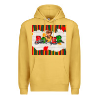 Antique Gold juneteenth black power Premium Hoodie - TumblerDesignByShophia