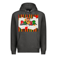 Charcoal Heather juneteenth black power Premium Hoodie - TumblerDesignByShophia