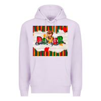 Lilac juneteenth black power Premium Hoodie - TumblerDesignByShophia